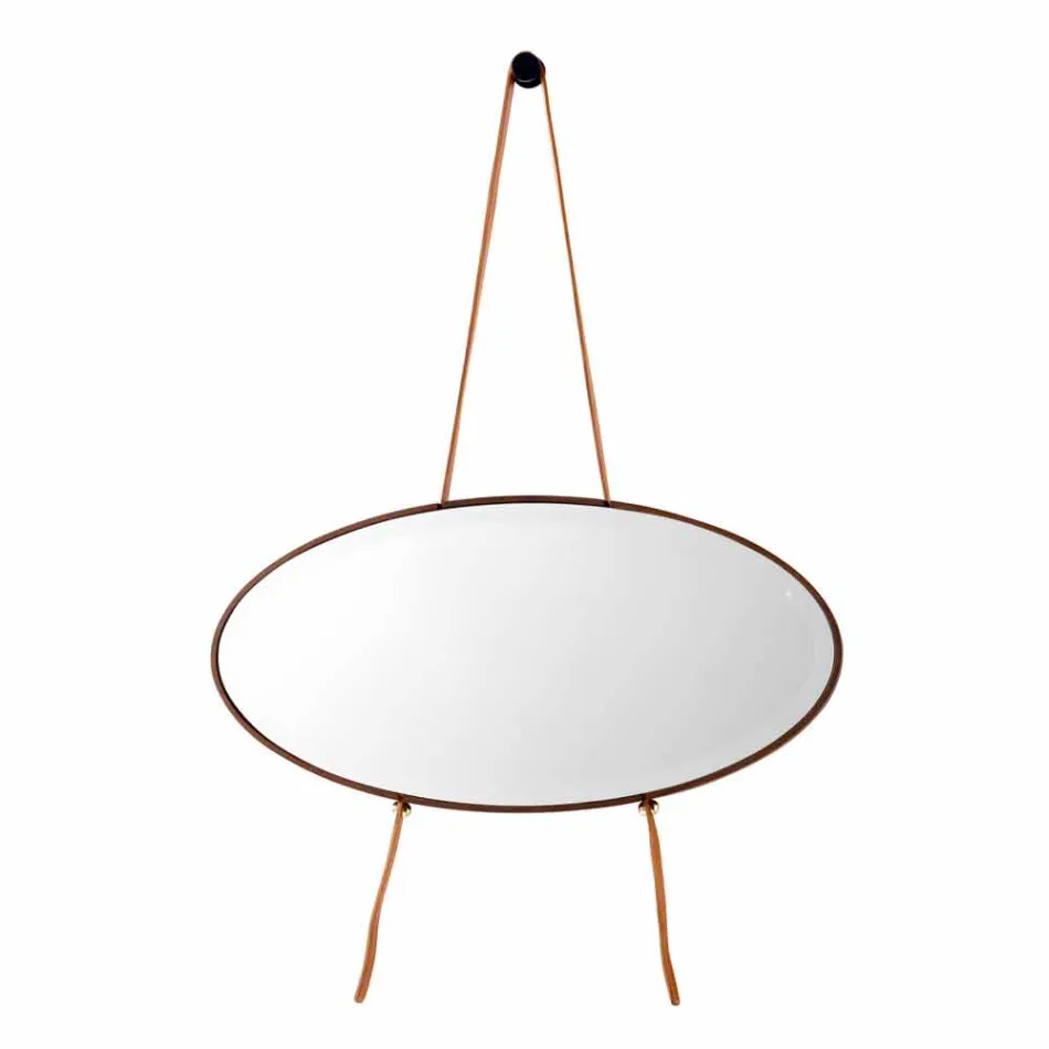 Wall-mounted mirror / floor-standing solid wood Grilli York made in Italy Viadurini