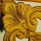 Rectangular wall mirror in wood, produced in Italy, Valentino Viadurini