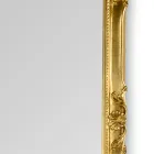 Mirror with Hand-Decorated Wooden Frame Made in Italy - Venus Viadurini