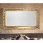 Umbrian modern wall mirror rectangular wood queues made Italy Viadurini