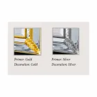 Silver/gold wall mirror in wood, completely handmade in Italy, Samuele Viadurini