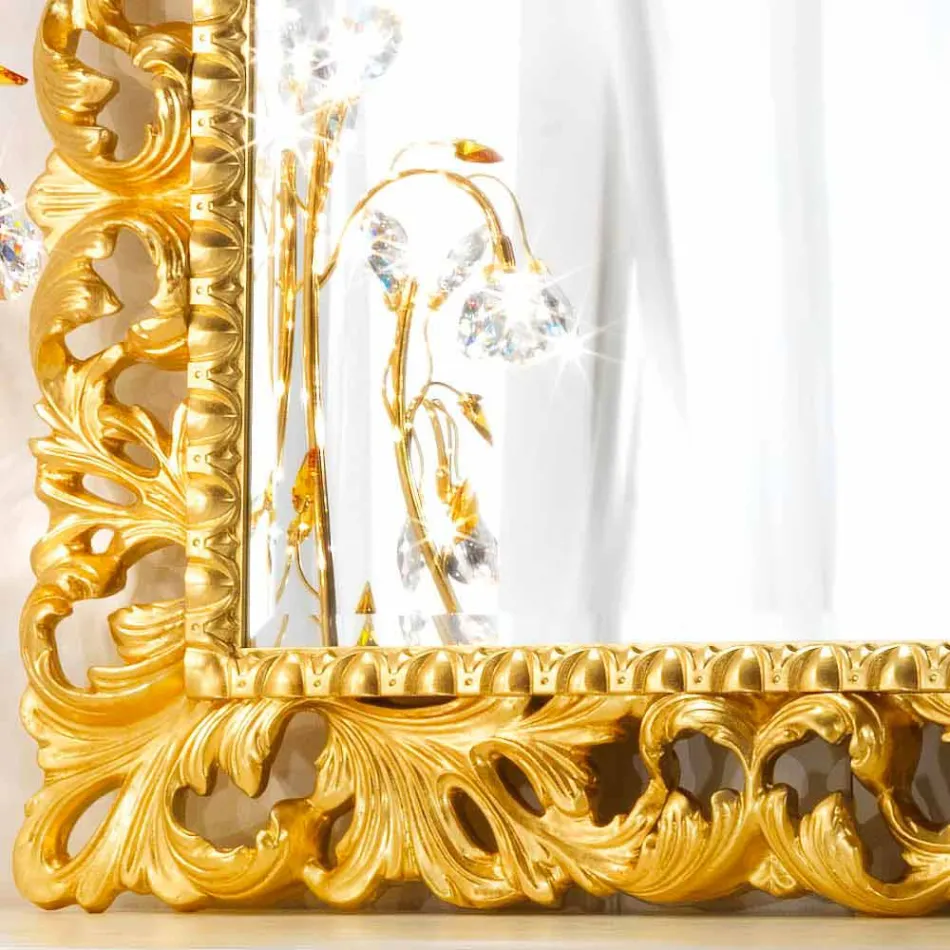 Ives classic design wall mirror, 100x120 cm Viadurini