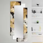 Double wall design mirror made in Italy by Daiano Viadurini
