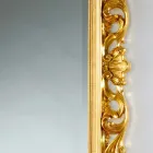 Design floor / wall mirror with Mata gold leaf finish Viadurini