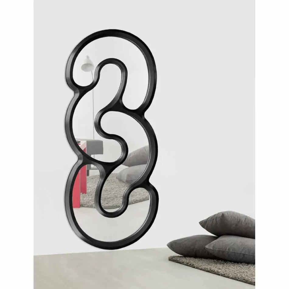 Wall mirror handmade in Italy Teo Viadurini