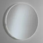 Round Backlit Wall Mirror with LED Made in Italy - Ronda Viadurini
