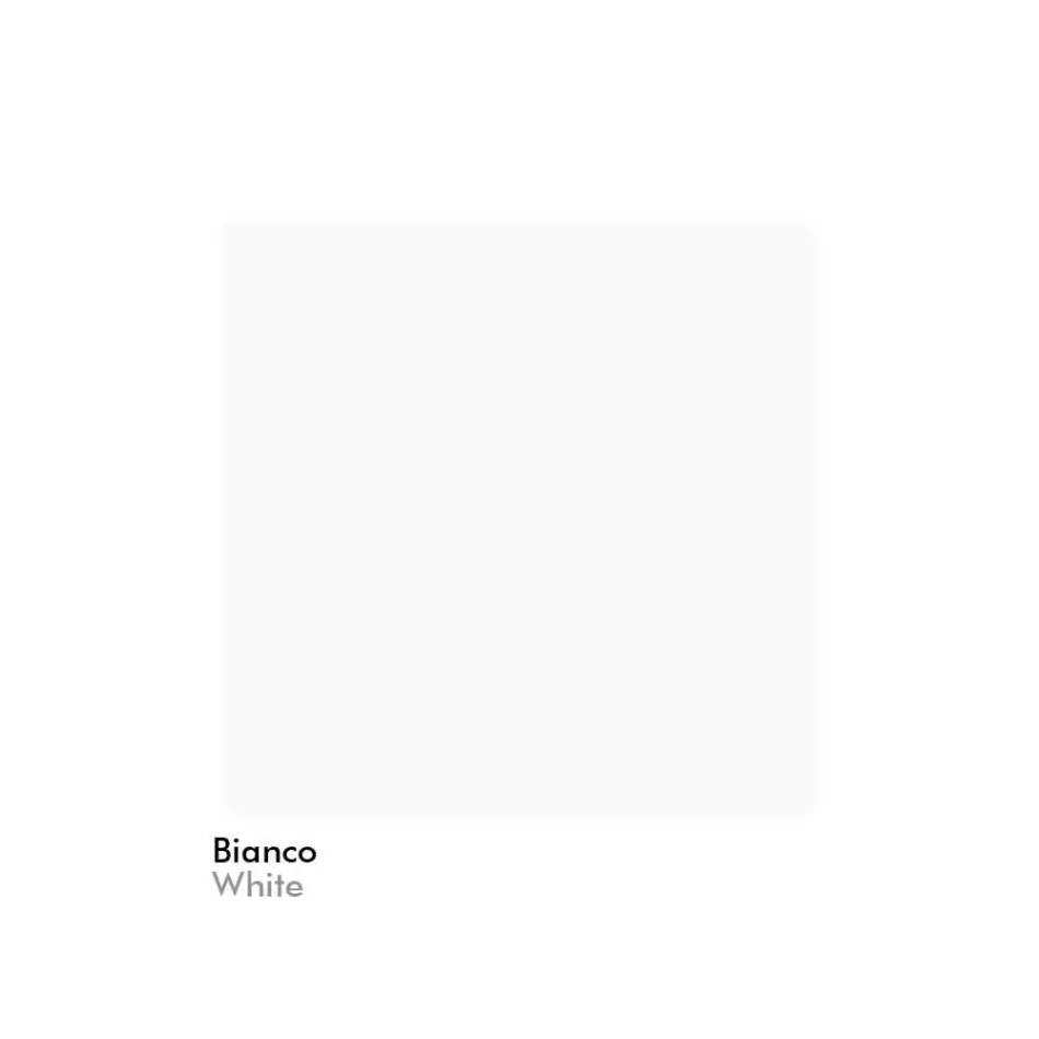 Bathroom Mirror in Imitation Aluminium with Backlight Made in Italy - Palau Viadurini