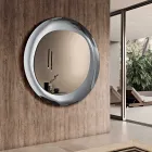 Bronze Mirror with Smoked Glass Frame Made in Italy - Anselma Viadurini