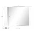 Bedroom Mirror or Wall Entrance Arched Design 2 Sizes - Sabine Viadurini