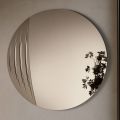 Circular Mirror in Two Sizes and Two Colors Made in Italy - Auren