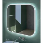 Mirror with Wooden Edge and Backlighting Made in Italy - Vincent Viadurini