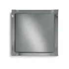 Mirror with Shaped Frame Available in 3 Sizes and 2 Colors - Carolina Viadurini