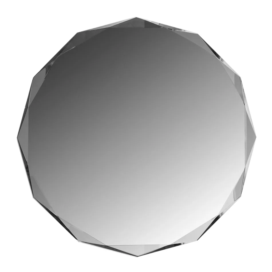 Diamond-Etched Mirror with Beveled Edge - Excelsior Viadurini