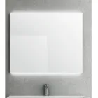 Mirror with Backlight on Horizontal Sides Made in Italy - Sigmund Viadurini