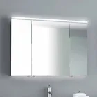3-Door LED Light Container Mirror, modern design, Carol Viadurini