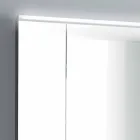 3-Door LED Light Container Mirror, modern design, Carol Viadurini