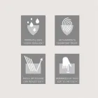 3-Door LED Light Container Mirror, modern design, Carol Viadurini