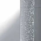 Contemporary bathroom mirror with decorative glass frame and Tara LED lights Viadurini