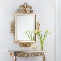Guy classic design wall mirror, 113x155 cm, made in Italy