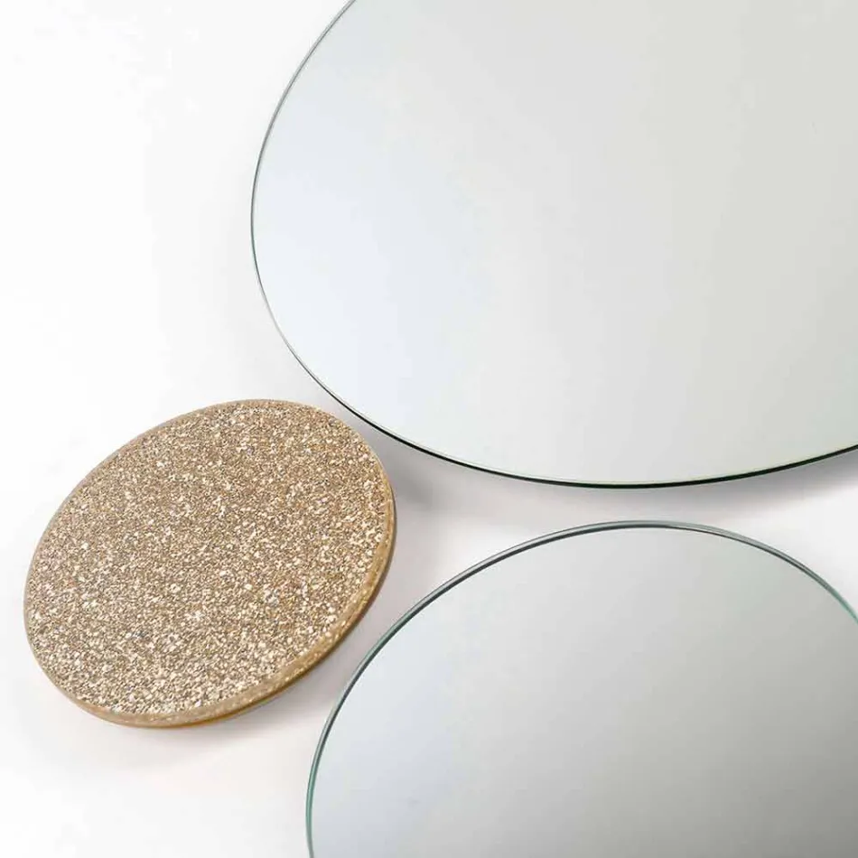 Modeno round wall mirror made in Italy ADDO Viadurini