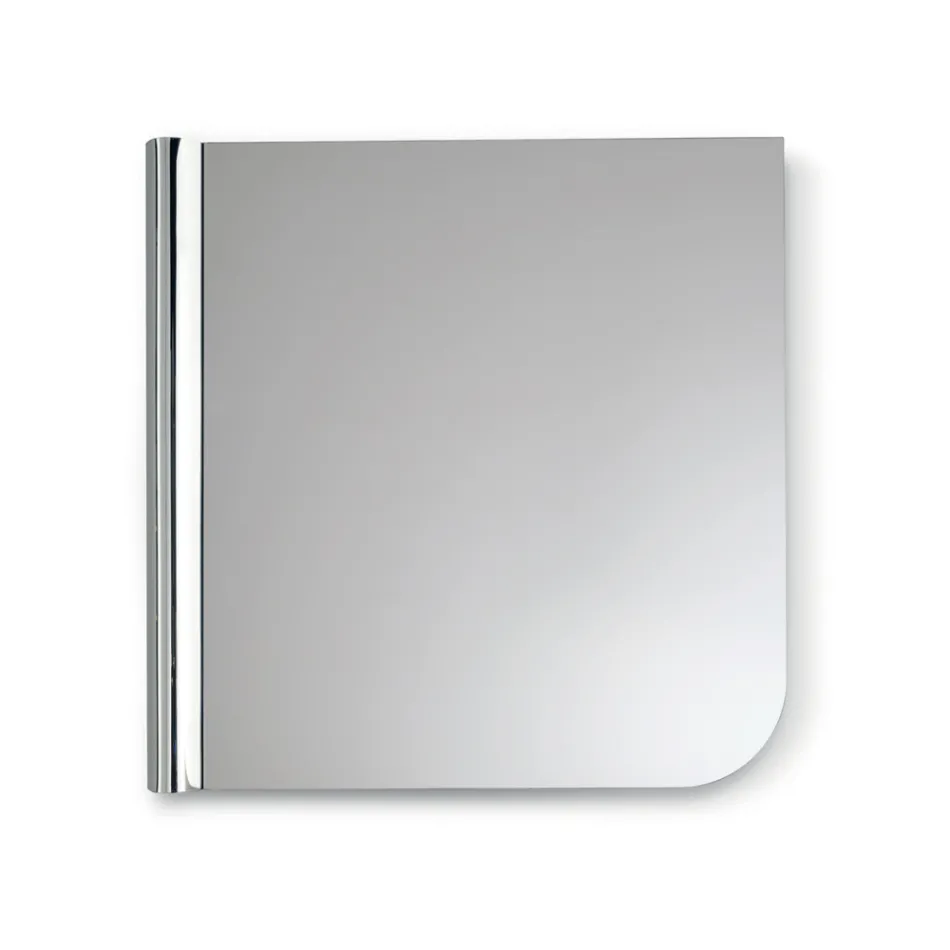Beniamina Wall Mirror with Wave Side Made in Italy Viadurini