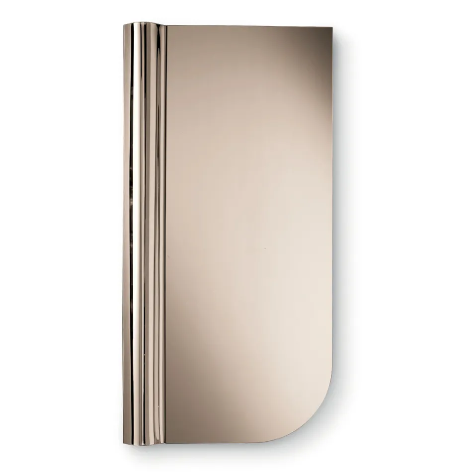 Beniamina Wall Mirror with Wave Side Made in Italy Viadurini