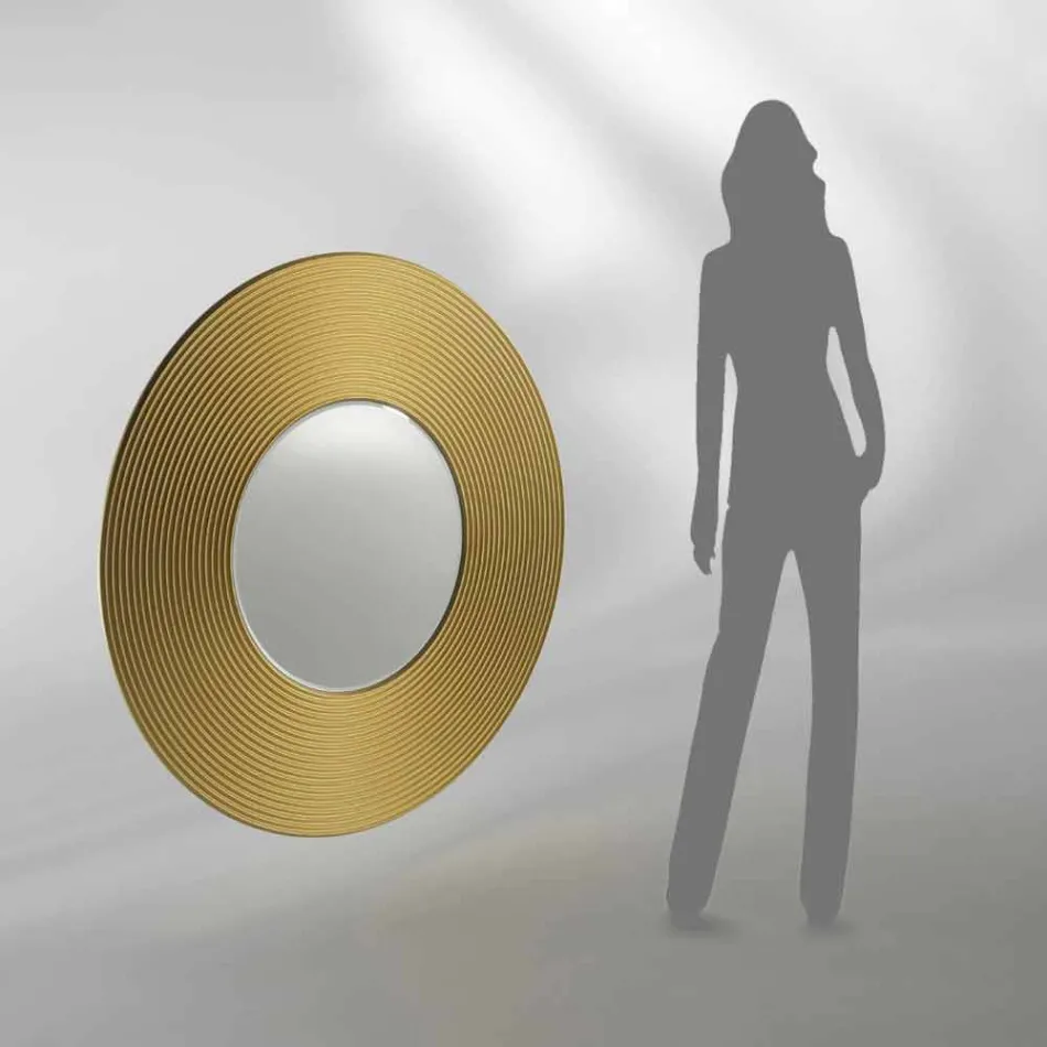 Contemporary Malva wall mirror with different colours available Viadurini