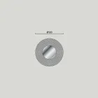 Contemporary Malva wall mirror with different colours available Viadurini