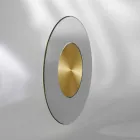 Design wall mirror with Malva MDF support Viadurini