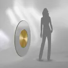 Design wall mirror with Malva MDF support Viadurini