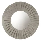 Round Wall Mirror with Iron Frame Elegant Design - Tassio Viadurini
