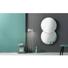 Round Wall Mirror with Satellite that Rotates 360 ° Made in Italy - Shaki Viadurini