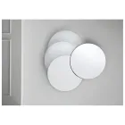 Round Wall Mirror with Satellite that Swivels a Full 360° Made in Italy - Shaki Viadurini