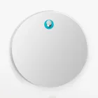 Round Wall Mirror Beveled Simple Design Made in Italy - Odile Viadurini