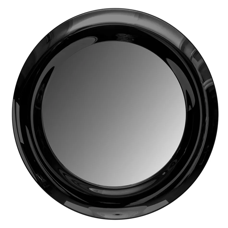 Curved Glass Mirror with Backlit LED Lights - Excelsior Viadurini