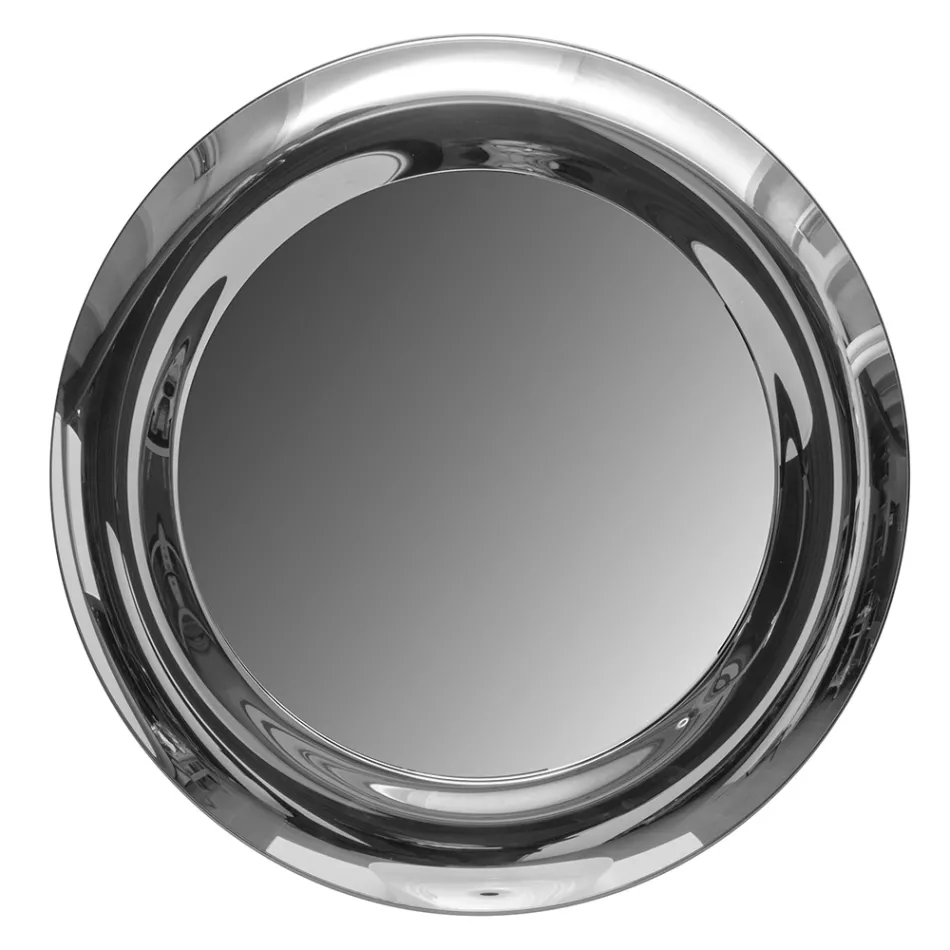 Curved Glass Mirror with Backlit LED Lights - Excelsior Viadurini