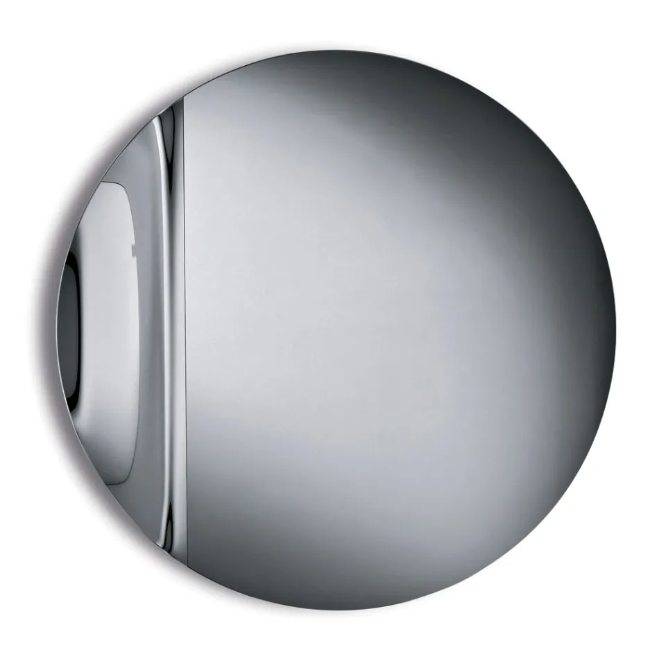 Made in Italy Wave Fused Glass Mirror - Candida Viadurini