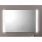 Contemporary bathroom mirror with LED lights, L1200xh.900 mm, Agata Viadurini