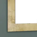 Rectangular Wall Mirror with Silver, Gold or Copper Glass Frame - Stileo Viadurini