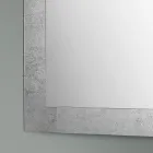 Rectangular Wall Mirror with Silver, Gold or Copper Glass Frame - Stileo Viadurini