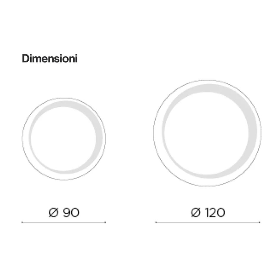 Round Wall Mirror with Sandblasted Decoration Made in Italy - Annamaria Viadurini