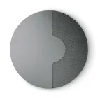 Round Wall Mirror with Mesh Insert Made in Italy - Annabella Viadurini