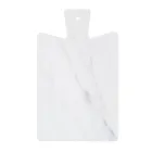 Rectangular Chopping Board in White Carrara Marble Made in Italy - Ukai Viadurini