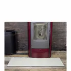 Rio Leather Fireplace / Stove Mat Made in Italy Viadurini