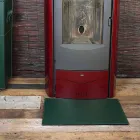 Leather mat for Fireplace / Stove Virgilio Made in Italy Viadurini