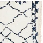 Handcrafted Long Pile Wool Rug Hand Knotted in Türkiye - Benedetta Viadurini