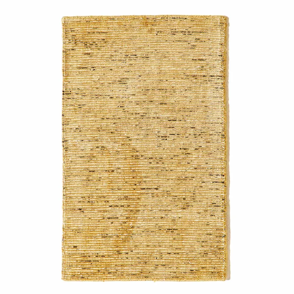 Lounge carpet in Cotton, Viscose and Wool Produced on a manual loom - Melita Viadurini