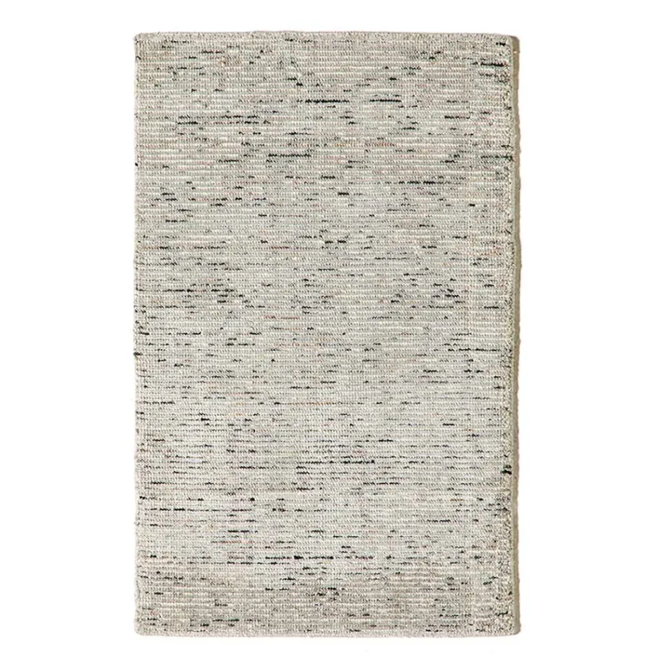 Lounge carpet in Cotton, Viscose and Wool Produced on a manual loom - Melita Viadurini