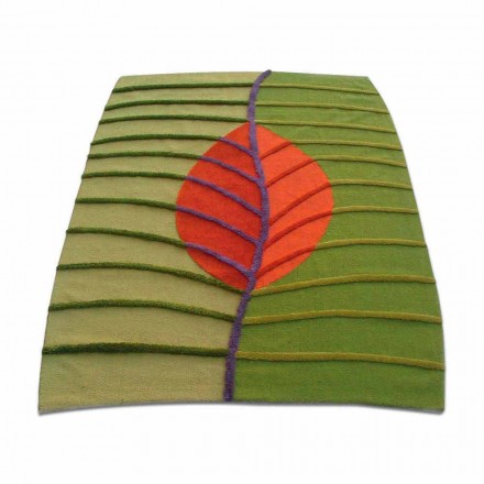 Hand-tufted Wool Lounge Rug Made in Italy - Posillipo Viadurini