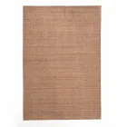 Lounge carpet produced on a manual loom in viscose, wool and cotton - Cristel Viadurini